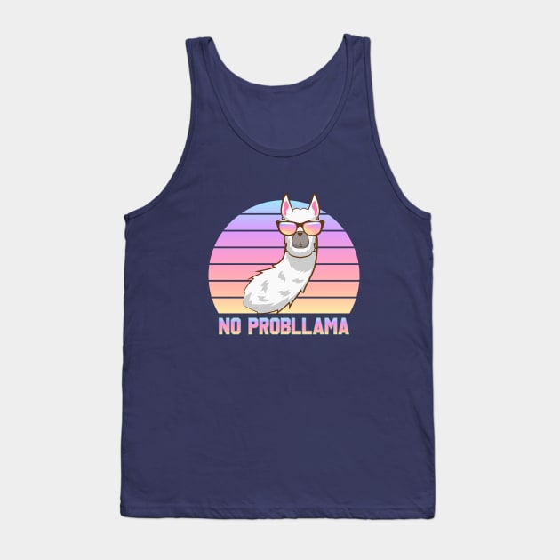 No Probllama Tank Top by Jandara